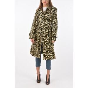 Marc Jacobs Leopard Animal Print Trench Coat Large L